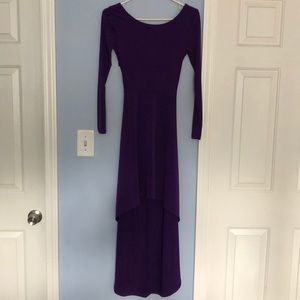 Xsmall Venus purple dress with cut out